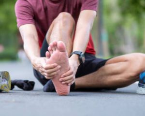 کوفتگی پا بر اثر ضربه